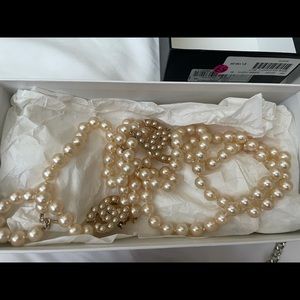 Chanel Gold White C belt